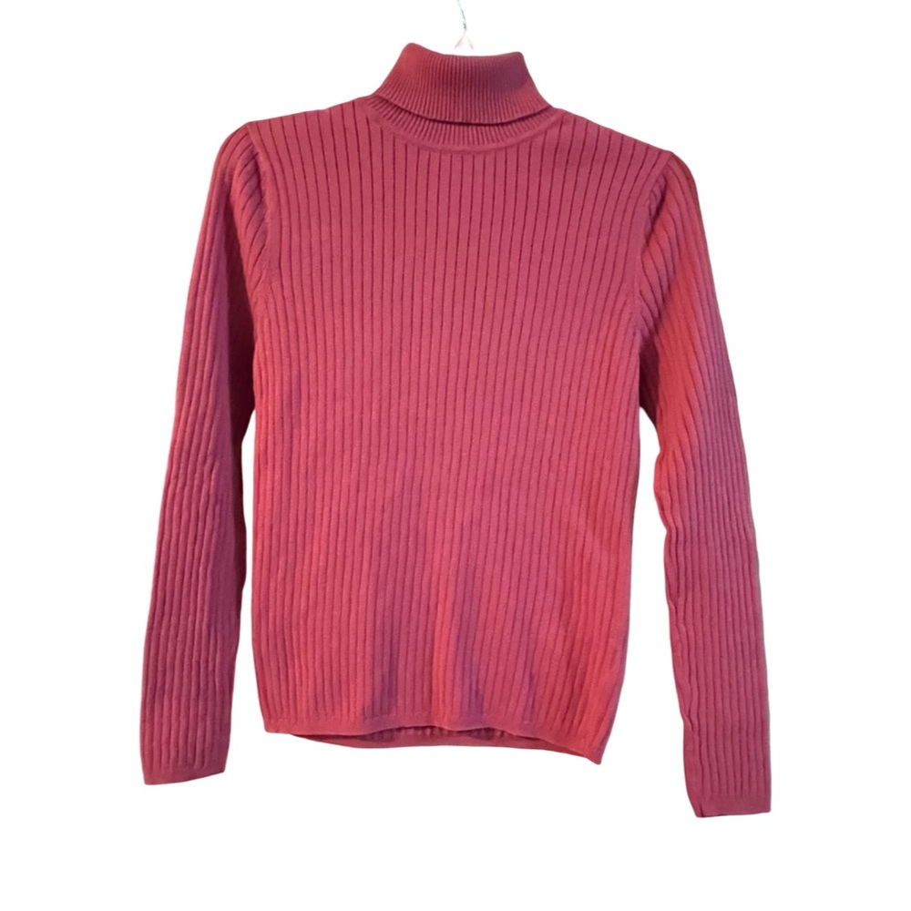 Talbots Ribbed Turtleneck Sweater
